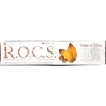 Зубная паста R.O.C.S. кофе и табак 74г