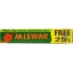 Зубна паста Dabur Miswak Herbal Травяна 50+25г