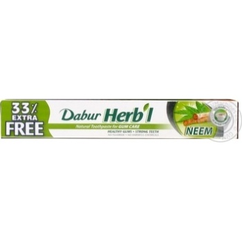 Toothpaste with neem 100g - buy, prices for MegaMarket - photo 1