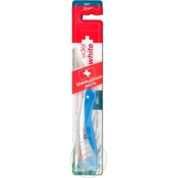 Зубна щітка Edel+white Soft Flosserbrush To Go х12 купить, цены на МегаМаркет - фото 1