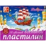 Пластилін Луч Фантазія преміум 1 8кол 315г восковий 14шт/уп 25С1