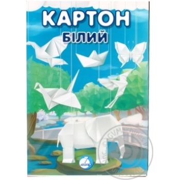 Картон білий АРКУШ А4 7 арк. х25 купить, цены на МегаМаркет - фото 1