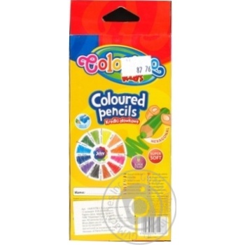 Pencil Colorino 12colors for drawing - buy, prices for MegaMarket - photo 2