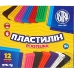 Пластилін 12 кольорів 276гр.