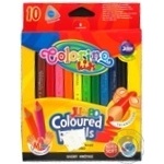 Олівці COLORINO Mini Jumbo кольорові трикутн 8,9см 10 кол чинка