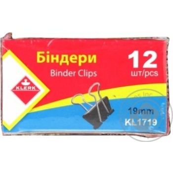 Binder Klerk 12pcs - buy, prices for MegaMarket - photo 1