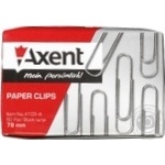 Скріпки Axent 78мм 50шт арт.4103