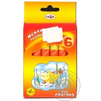 Gamma Cartoons Wax Swept 1.1cm*6pcs - buy, prices for - photo 1