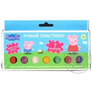 Plasticine 7colours 150g - buy, prices for MegaMarket - photo 1