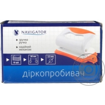 Діркопробивач Navigator Art.75326-NV x6 купить, цены на МегаМаркет - фото 1