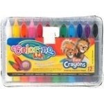 Крейда для обличчя олівці 12 кол. COLORINO