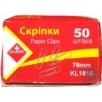 Скрепки 78мм 100шт. KL1810 х100