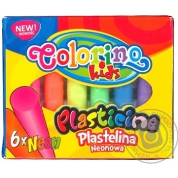 Plasticine 6colors - buy, prices for MegaMarket - photo 1