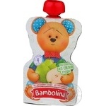 Puree pear Bambolina pear for children from 4 months 90g