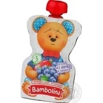 Puree Bambolina bog bilberry for children from 5 months 90g
