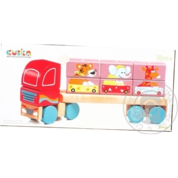 Cubika Tractor with Cubes Play Set - buy, prices for MegaMarket - photo 1