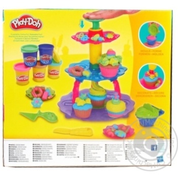 Ігровий набір Play-Doh Вежа з кексів арт.А5144 купити, ціни на МегаМаркет - фото 2