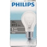 Лампа PHILIPS A55 40W Е27 звич.проз.