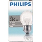 Лампа розж. Philips куля проз. 40 Вт Е27