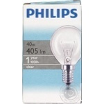 Лампа PHILIPS Р45 кульов. Е14 проз. 40W
