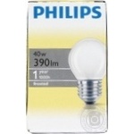 Лампа розж. Philips куля мат. 40 Вт Е27