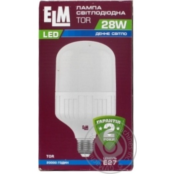 Bulb Elm e27 28w - buy, prices for MegaMarket - photo 1