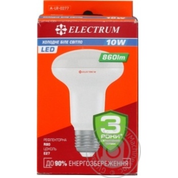 Electrum LED Lamp 10W E27 А-LR-0277 - buy, prices for ULTRAMARKET - photo 1