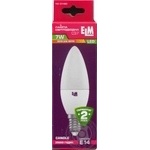 Лампа ELM Led свічка  7W PA10 E14 3000 18-0160
