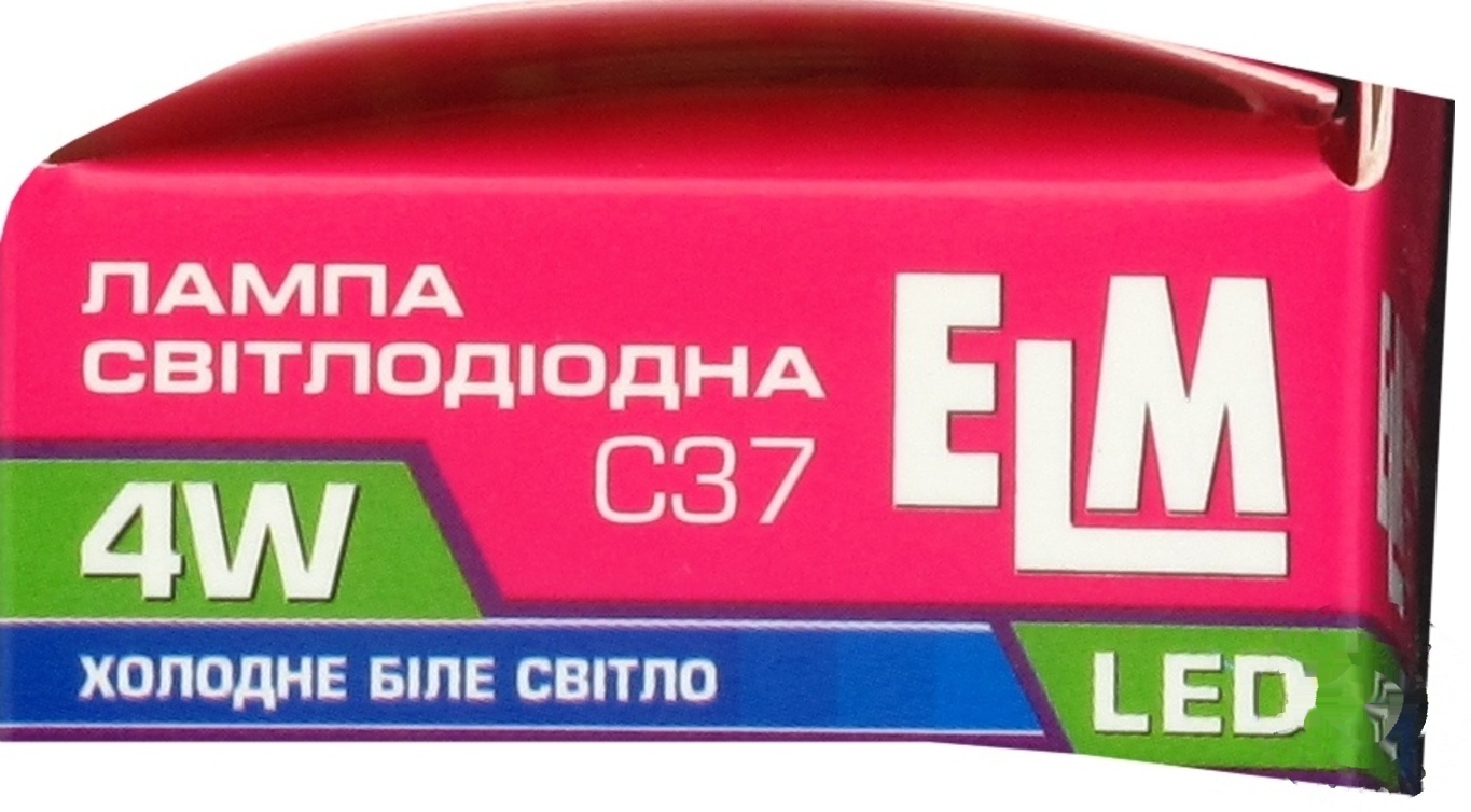 

Лампа ELM Led свеча 4W PA10 E27 4000 18-0079