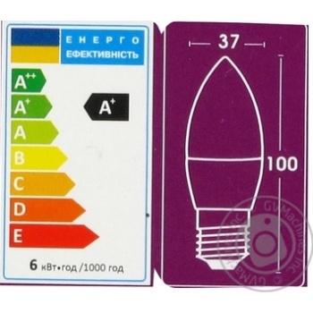Лампа ELM Led свічка 6W PA10 E27 4000 18-0050 х10 купить, цены на МегаМаркет - фото 2