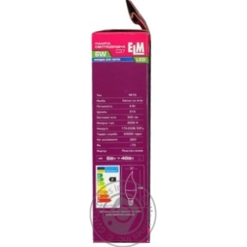 Bulb Elm e14:е14 6w - buy, prices for MegaMarket - photo 2