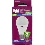 Лампа ELM Led B60 12W PA10 E27 4000 PA10