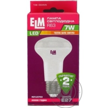 Bulb Elm e27 7w - buy, prices for MegaMarket - photo 1