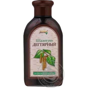 Shampoo Golden pharm dehtyarne for hair 250ml - buy, prices for MegaMarket - photo 1