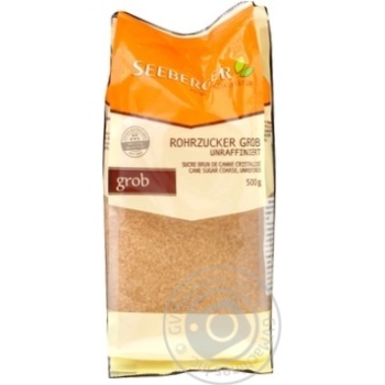 Granulated sugar Seeberger 500g - buy, prices for MegaMarket - photo 1