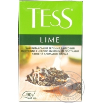 Tea Tess lime green 90g - buy, prices for MegaMarket - photo 1