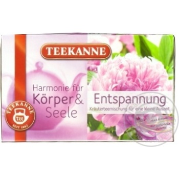 Tea Teekanne Garmonia herbal packed 20pcs 40g - buy, prices for MegaMarket - photo 1