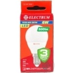 Лампочка ELECTRUM LED 6W 500lm 3000K E14 G45 LB-12