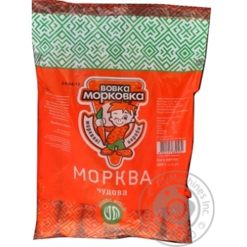 Морква Вовка Морковка Чудова 0,8кг купить, цены на МегаМаркет - фото 1