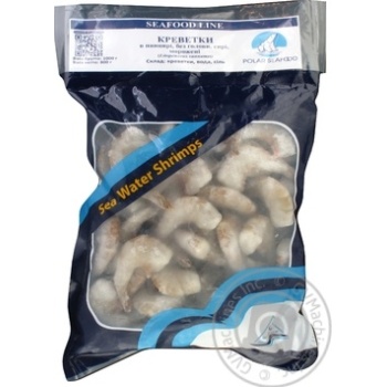 Креветки Seafood Line в панцирі без голови сирі заморожені 21/25 1кг купити, ціни на МегаМаркет - фото 1