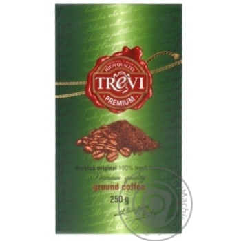 Coffee Trevi Premium ground 250g - buy, prices for MegaMarket - photo 1
