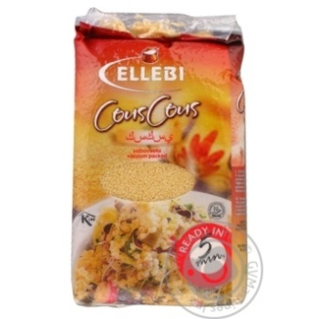 Кус-кус Ellebi из твердых сортов пшеницы 900г купить, цены на МегаМаркет - фото 1
