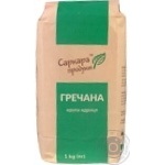 Крупа Саркара продукт гречневая быстроразваривающаяся ядрица первый сорт 1кг
