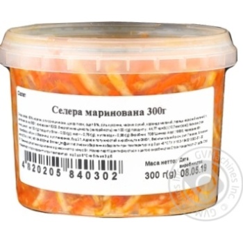 Salad Shinkar celery pickled 300g - buy, prices for MegaMarket - photo 6