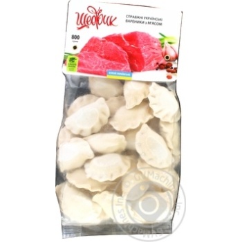 Vareniki Schedryk with meat frozen 800g - buy, prices for MegaMarket - photo 1