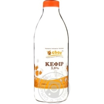 Kefir Svoe 3% 1000g - buy, prices for MegaMarket - photo 1