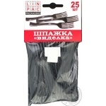 Шпажки Lin Pac Виделка 25шт. х40