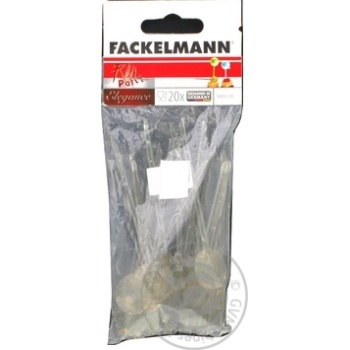 Шпажки Fackelmann Діамант 20шт Арт.50422 х10 купити, ціни на МегаМаркет - фото 1
