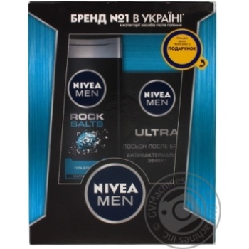 Набір Nivea Men Лосьйон Ultra + Гель для душу Nivea Rock купить, цены на МегаМаркет - фото 4