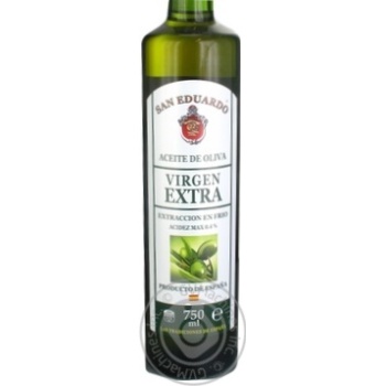 Oil San eduardo olive extra virgin 750ml glass bottle - buy, prices for MegaMarket - photo 1